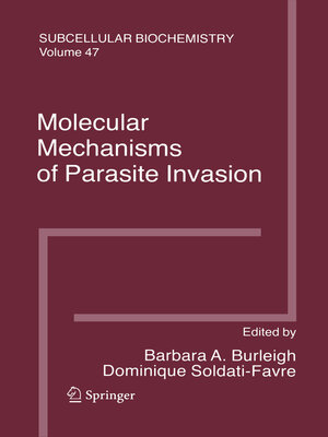 cover image of Molecular Mechanisms of Parasite Invasion